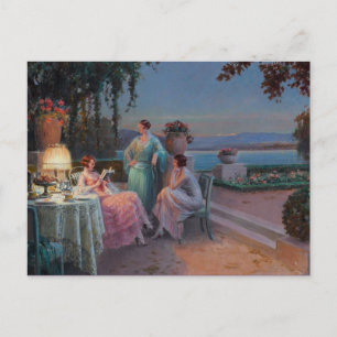 Cartão Postal Cartão-postal de pintura clássico