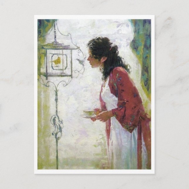 Cartão Postal Cartão-postal de pintura clássico (Frente)