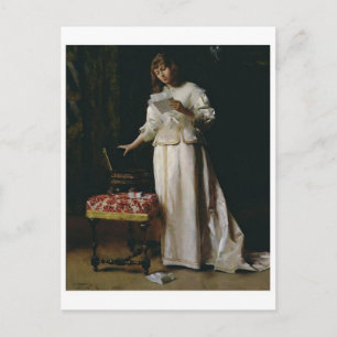 Cartão Postal Cartão-postal de pintura clássico