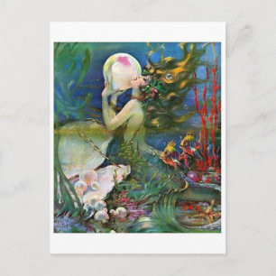 Cartão Postal Cartão-postal de pintura clássico