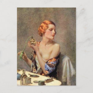 Cartão Postal Cartão-postal de pintura clássico