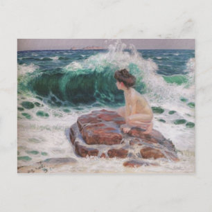 Cartão Postal Cartão-postal de pintura clássico