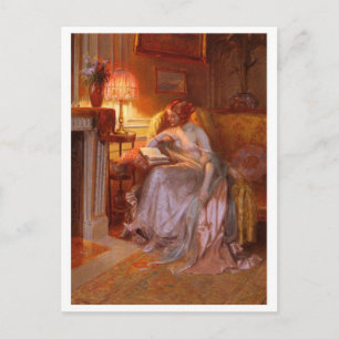 Cartão Postal Cartão-postal de pintura clássico