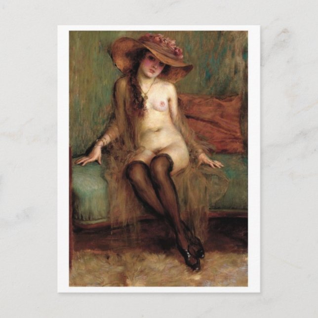 Cartão Postal Cartão-postal de pintura clássico (Frente)