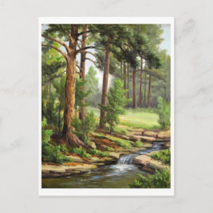 Cartão Postal Cartão-postal de pintura clássico
