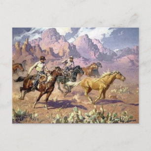 Cartão Postal Cartão-postal de pintura clássico