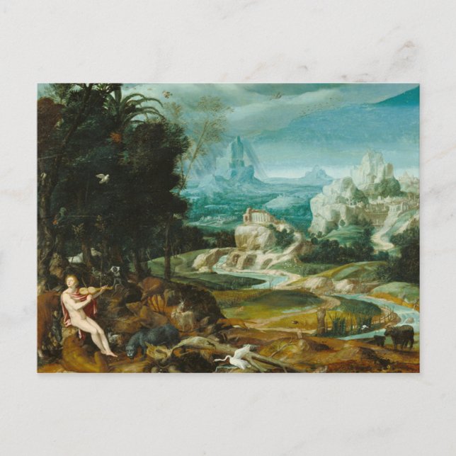 Cartão Postal Cartão-postal de pintura clássico (Frente)