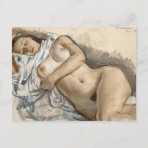 Cartão Postal Cartão-postal de pintura clássico