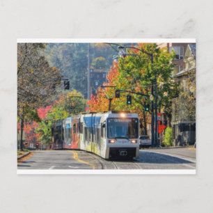Cartão Postal Cartão-postal de Portland, Oregon Light Rail