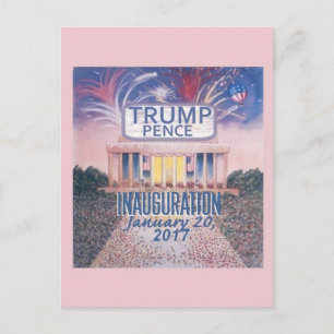 Cartão Postal Cartão-postal de posse do TRUMP