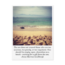 Cartão-postal de praia havaiana