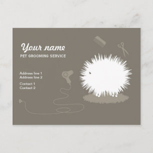 Cartão Postal Cartão-postal de promoção para animais de estimaçã