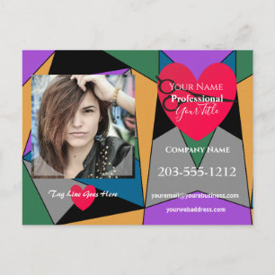 Cartão Postal Cartão-postal de publicidade profissional - HAMbyW