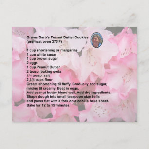 Cartão Postal Cartão-postal de recebimento de cookies de manteig