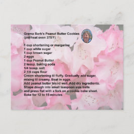 Cartão Postal Cartão-postal de recebimento de cookies de manteig