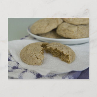 Cartão Postal Cartão-postal de recebimento de cookies Ginger