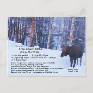 Cartão Postal Cartão-postal de recebimento de pão-duro