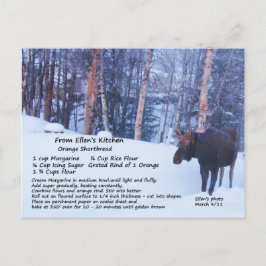 Cartão Postal Cartão-postal de recebimento de pão-duro