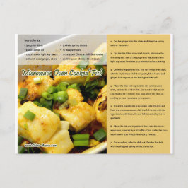 Cartão Postal Cartão-postal de recebimento de peixes cozidos em 