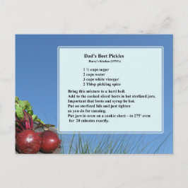 Cartão Postal Cartão-postal de recebimento de seletas de pai