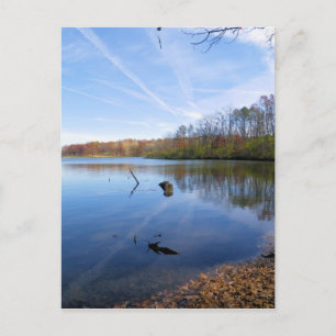 Cartão Postal Cartão-postal de reflexões Jetstream
