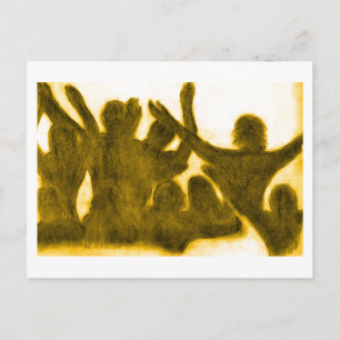 Cartão Postal Cartão-postal de regozijo