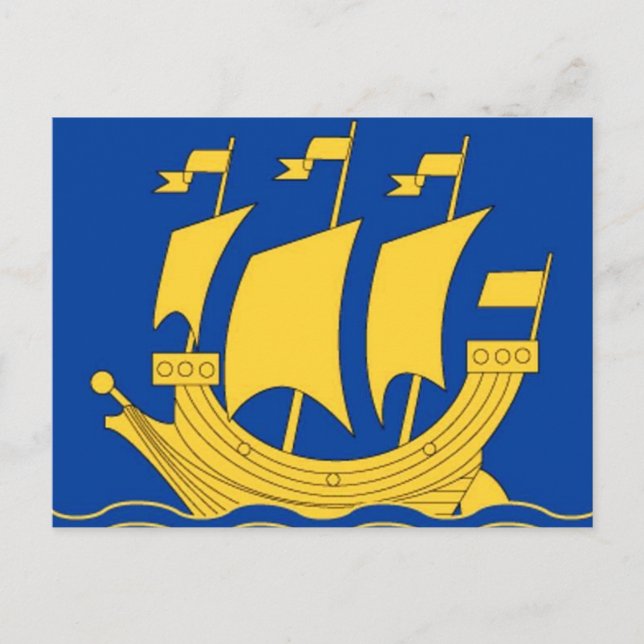 Cartão Postal Cartão-postal de remessa amarelo (Frente)