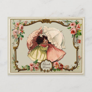 Cartão Postal Cartão-postal de Reprodução de Vintage para Amigos