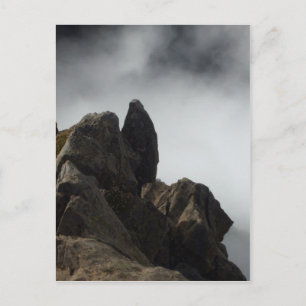 Cartão Postal Cartão-postal de Rochas e Nuvens