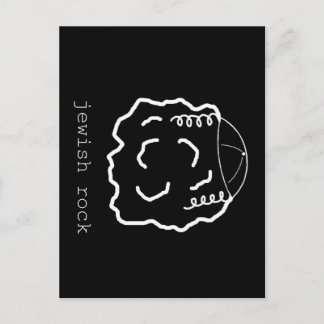 Cartão Postal Cartão-postal de rock judeu