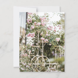 Cartão Postal Cartão-postal de Rosas de Subida das Flores