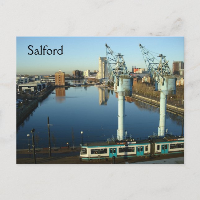 Cartão Postal Cartão-postal de Salford Quays (Frente)