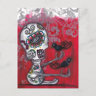 Cartão Postal Cartão-postal de Segredos Crow