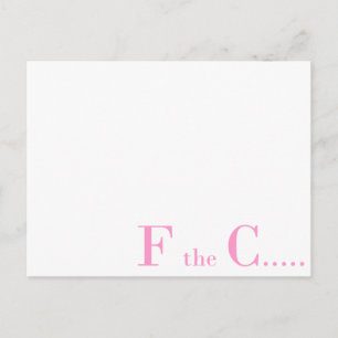 Cartão Postal Cartão-postal de sensibilização para o Cancer da m