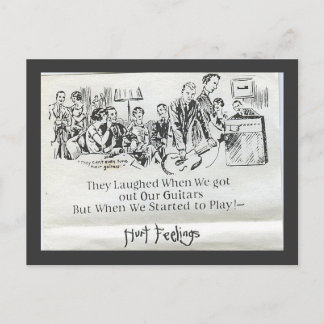 Cartão Postal Cartão-postal de sentimentos feridos