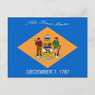 Cartão Postal Cartão-postal de Sinalizador Delaware