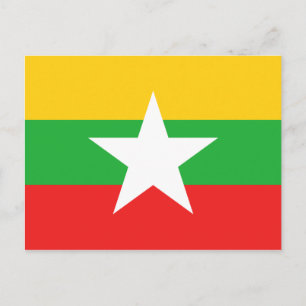Cartão Postal Cartão-postal de Sinalizador Myanmar