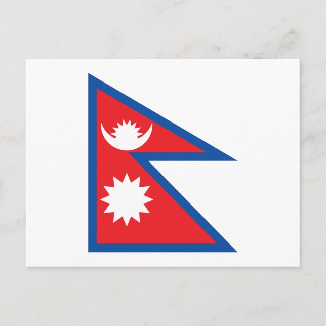 Cartão Postal Cartão-postal de Sinalizador Nepal (Frente)