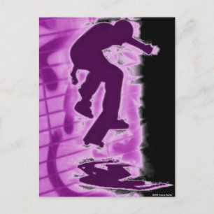 Cartão Postal Cartão-postal de skater