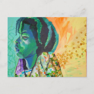 Cartão Postal Cartão-postal de sonho Black Boy