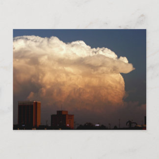 Cartão Postal Cartão-postal de Storm da Cidade