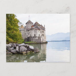 Cartão Postal Cartão-postal de Suiça Chateaux Chillon
