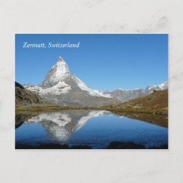 Cartão Postal Cartão-postal de Suiça Zermatt Matterhorn