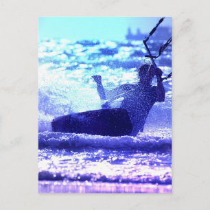 Cartão Postal Cartão-postal de surfe Kite