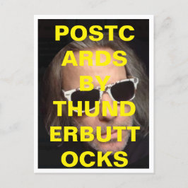 Cartão Postal Cartão-postal de Thunderbuttocks