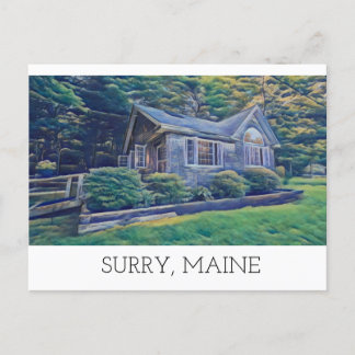 Cartão Postal Cartão-postal de Trilha de Viagem