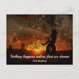 Cartão Postal Cartão-postal de troca de pneu de criança