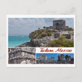 Cartão Postal Cartão-postal de Tulum, México