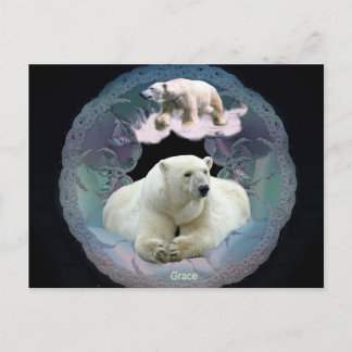 Cartão Postal Cartão-postal de Urso Polar