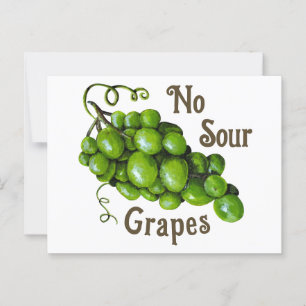 Cartão Postal Cartão-postal de Uvas
